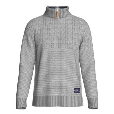 Brakeburn Grey Quarter Zip (cut out) - £69.99