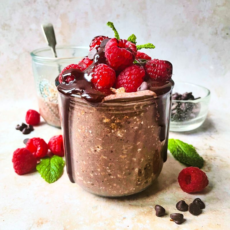 Double Chocolate Overnight Oats
