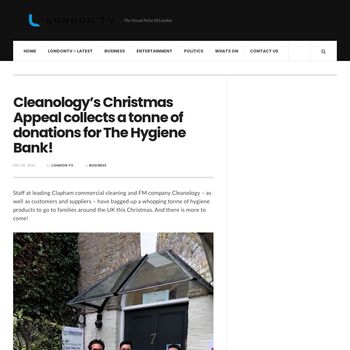 london-tv_co_uk__cleanologys-christmas-appeal-collects-a-tonne-of-donations-for-the-hygiene-bank_