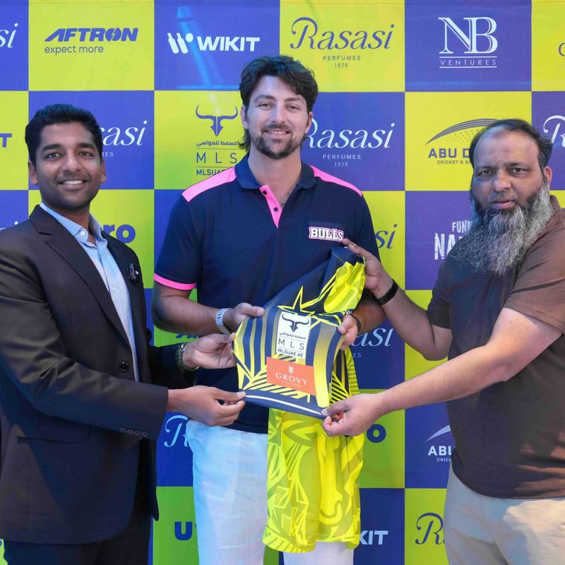Grovy Developers partners with Delhi Bulls for Abu Dhabi T10 league sponsorship