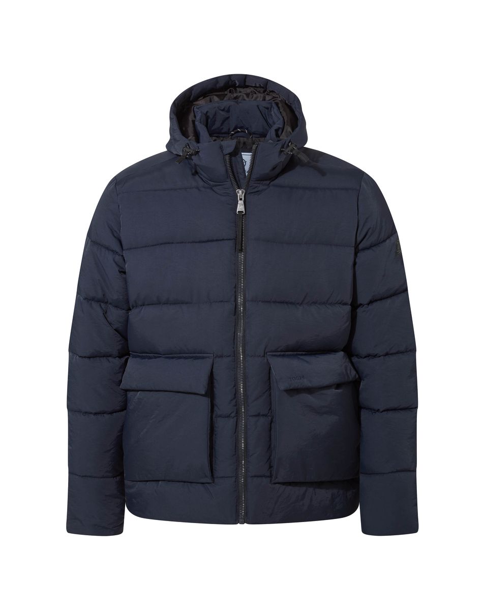 Hamilton Men's Padded Parka - Dark Indigo