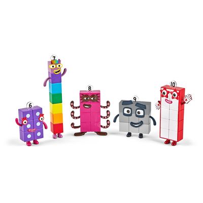 Numberblocks Friends Six to Ten