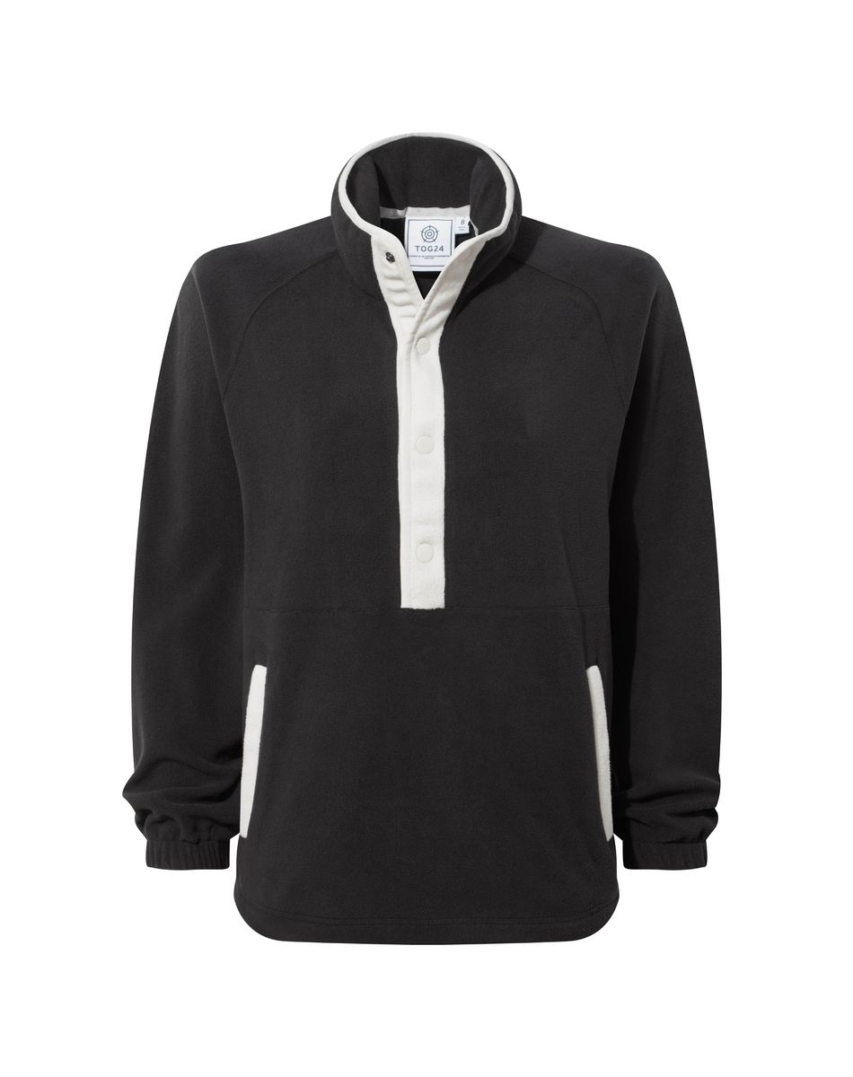 Beasly Women's half zip fleece - Black