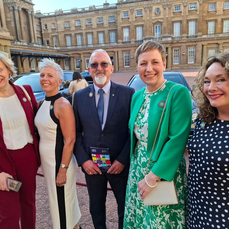 CEO Tina Seymour, Jayne Foster, Bryan Baird, Rachel Mann, Emma Bowles