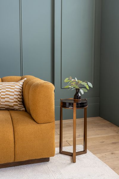 Molten Side Table in Amber (Tall)