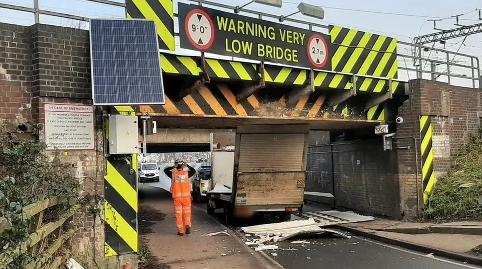 Photo credit CAMBRIDGESHIRE POLICE - Stuntney Road bridge in Ely, Cambridgeshire