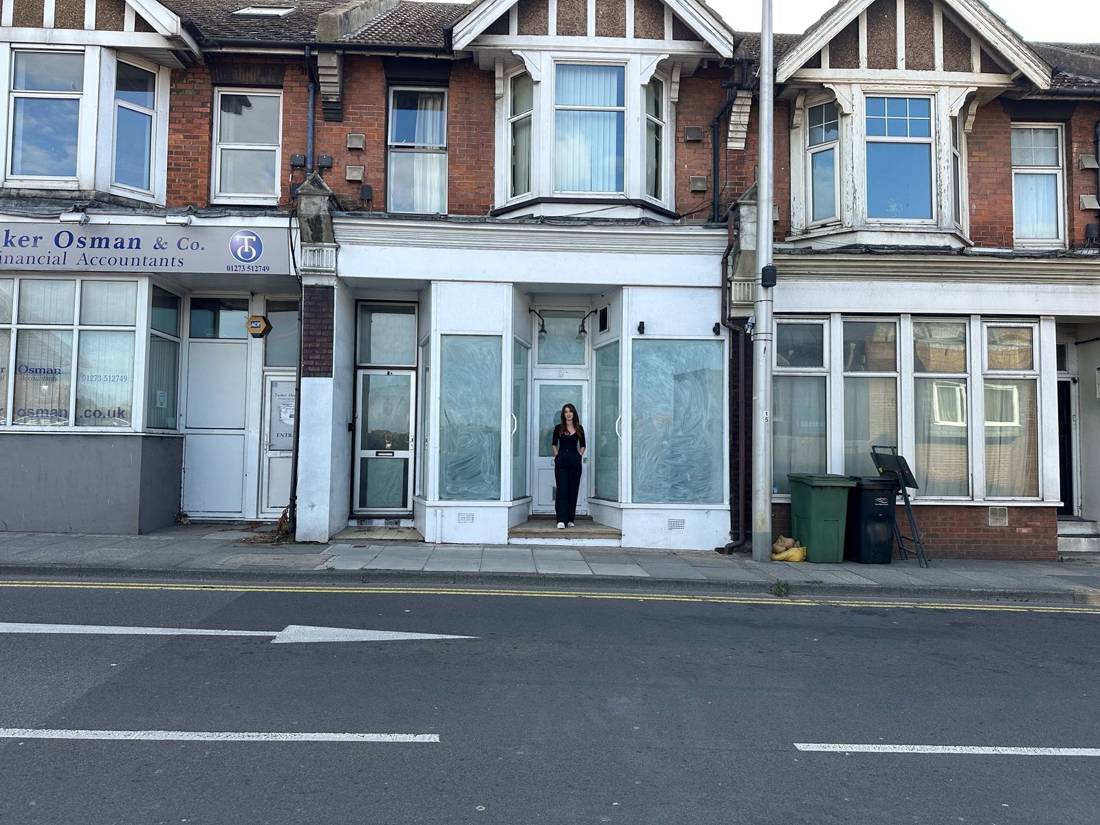 The new location for Naomi’s Hair Salon in South Way, Newhaven, is currently being decorated and will be open for business around the end of autumn. Photo shows owner Naomi Woods. 