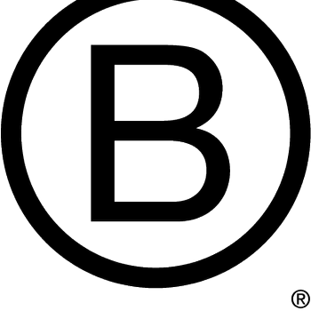 B Corp Logo Black