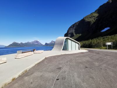 Toilets at Uredd, Norway