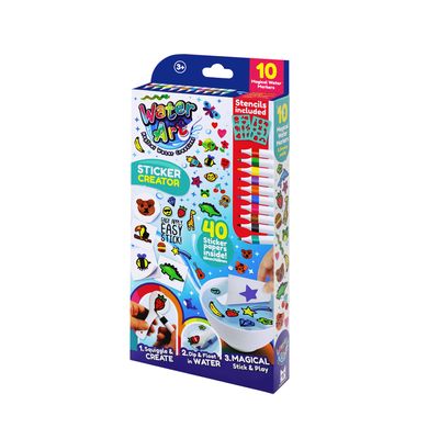 Water Art 10 Pack Sticker Set