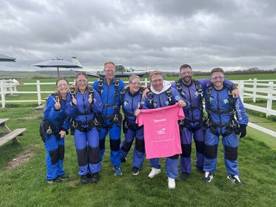 Left to right - Olivia Wright-Cooper Annabelle Forrest Matt White Lauren Nield James Cunningham (CEO) Josh Duce