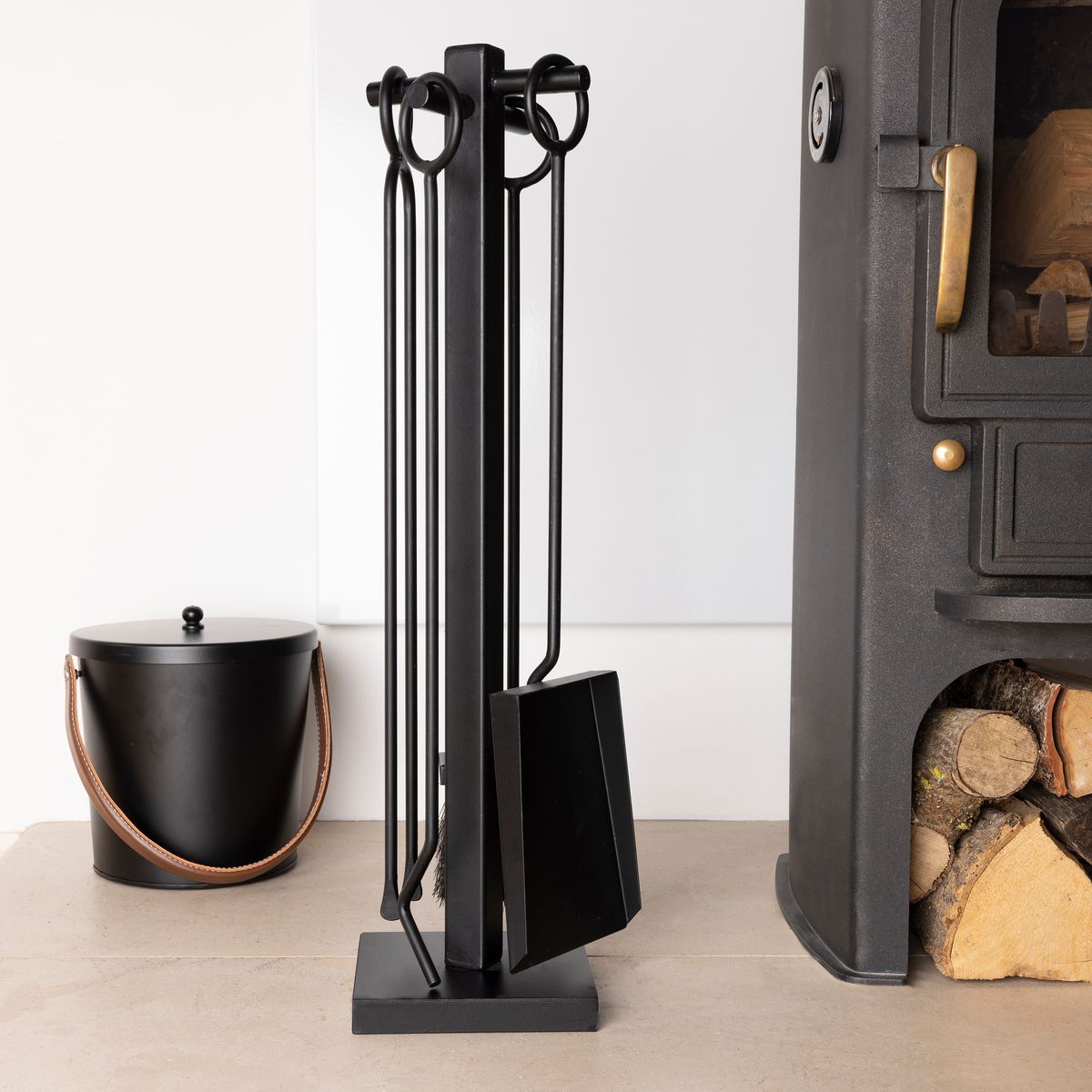 Snug Palm Fireside Tool Stand Companion Set 