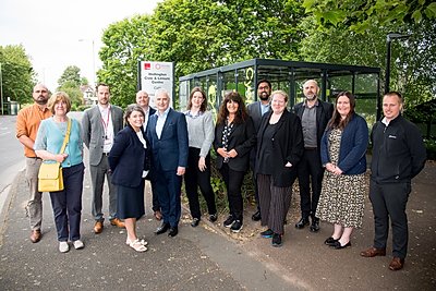 The Marches LEP hosted a visit by transport officials to the region earlier this month.jpg