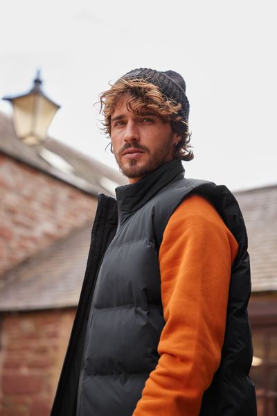 Arton Men's Padded Gilet - Black