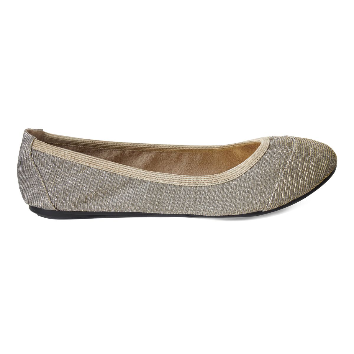 Barbican Desert Gold Ballerina Shoes