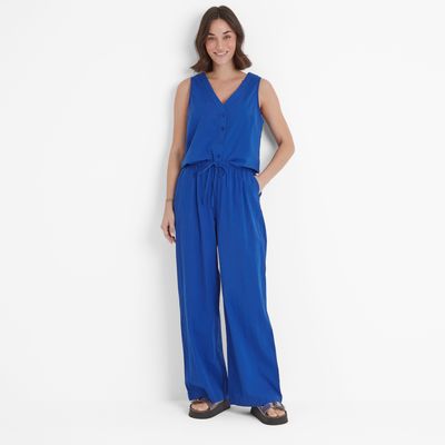 Jennie Women's Trousers - Ultramarine Blue