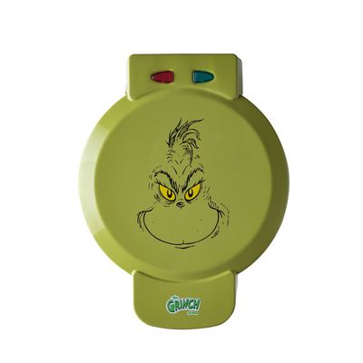 THE GRINCH LARGE WAFFLE MAKER - GREEN