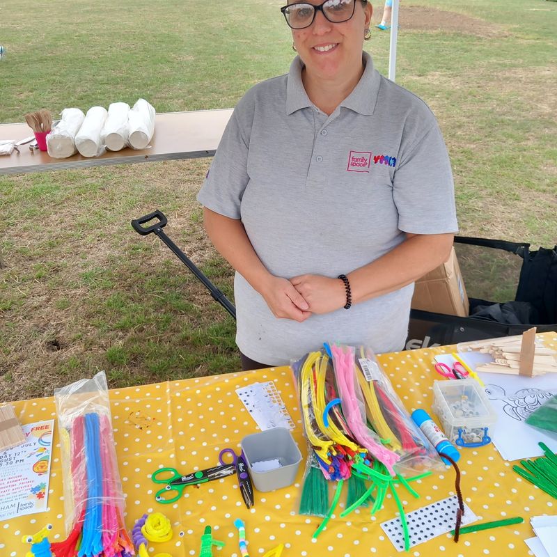 YMCA Cheltenham at 'Party in the Park' event in 2025