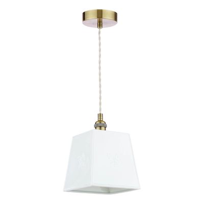 Porcelain Pendant in Cream