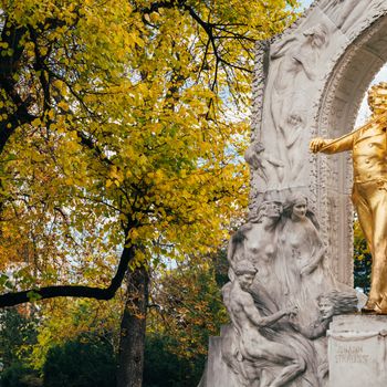 Johann Strauss monument, Stadtpark