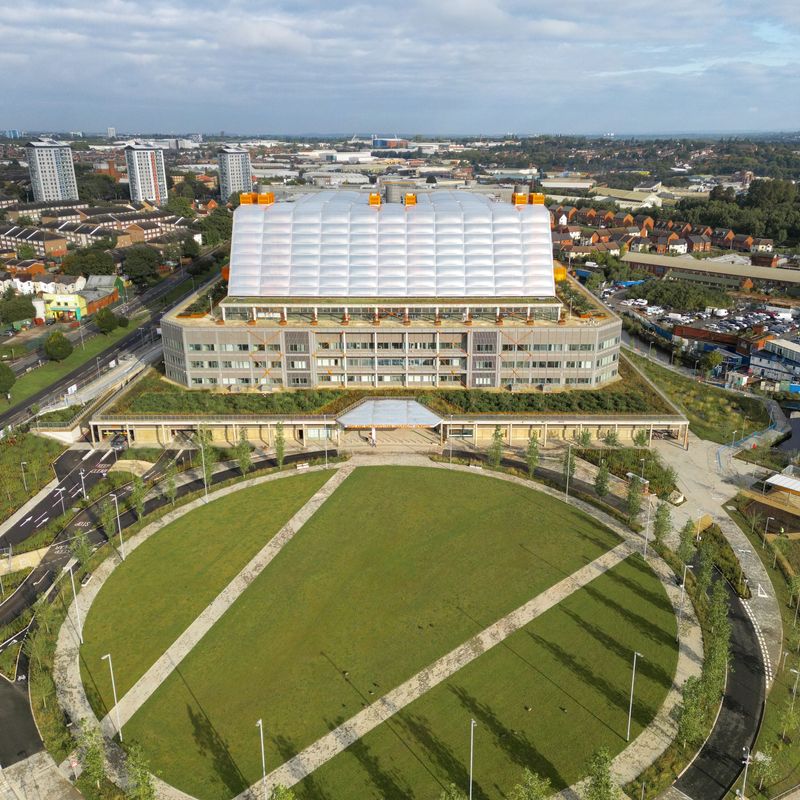 Midland Metropolitan University Hospital - Aerial view