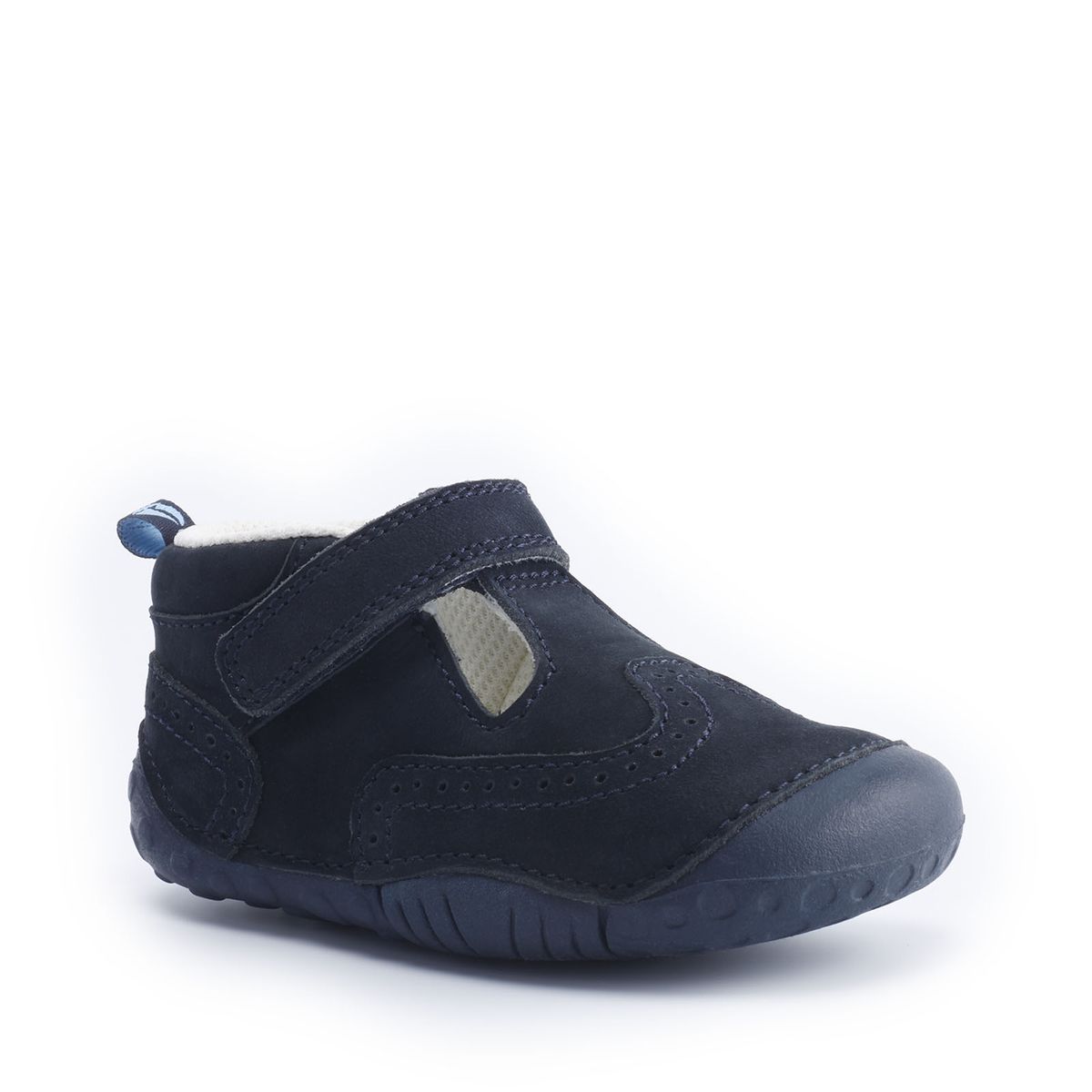 'Share' in navy nubuck first steps t-bar shoes from the latest Start-Rite Shoes and  JoJo Maman Bébé Collection 