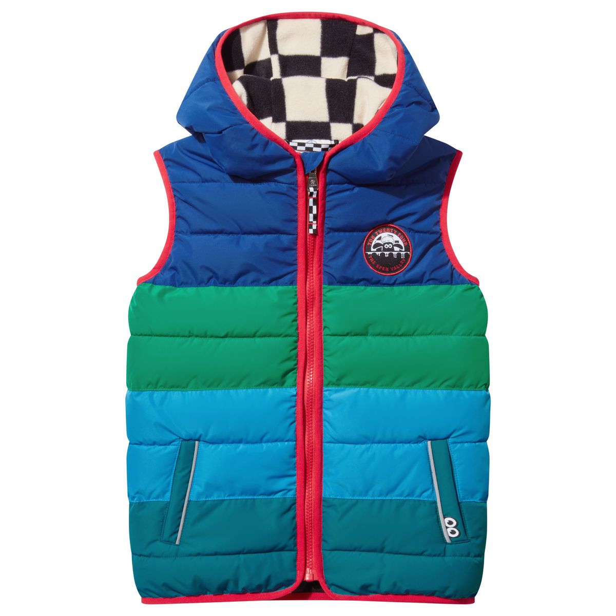 Gotland Kids Shaun the Sheep Gilet - Space Blue