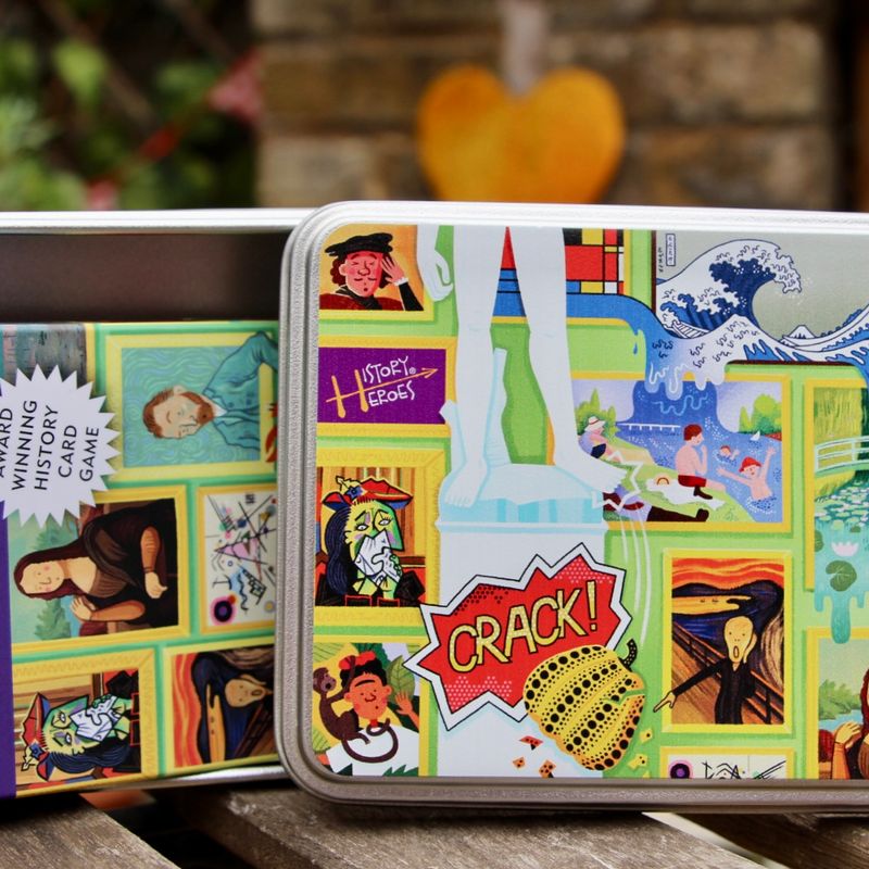 History Heroes ARTISTS Gift Tin