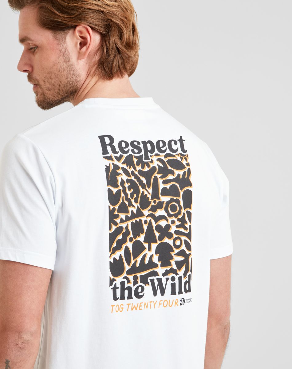 Wildlife men's t-shirt - optic white