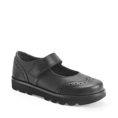 Cosmos Leather School Shoe