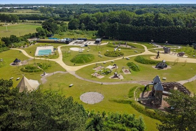 Aerial view of Wyvernwood