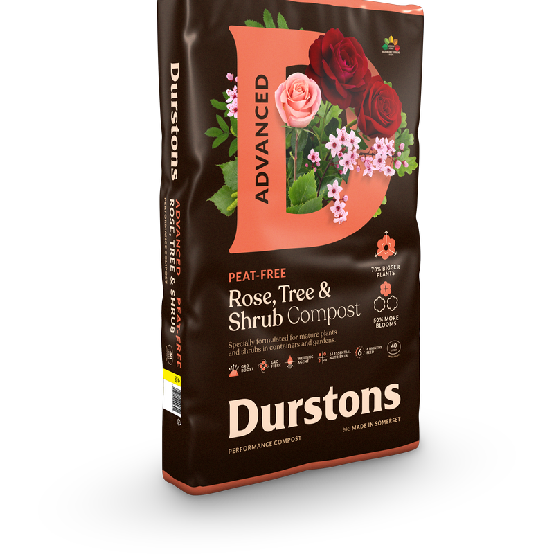 Durstons Advanced Peat Free Rose, Tree & Shrub Compost