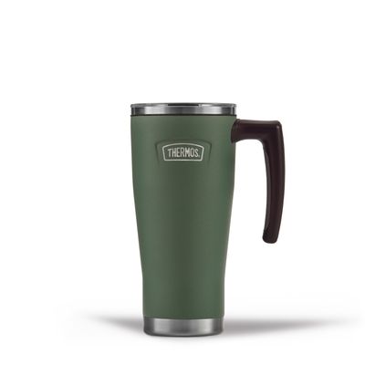 Thermos Icon Glide Travel Mug – 530ml - Rock Cap Green