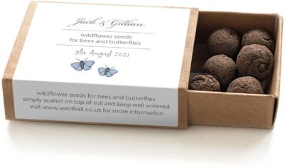 Personalised wedding favours