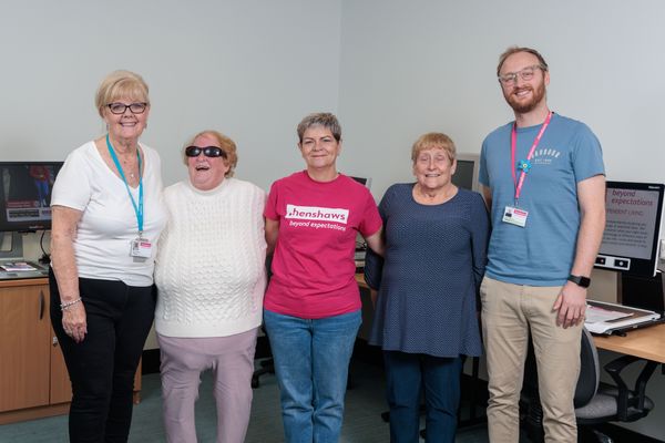 Miller Homes donation to Henshaw's Society
