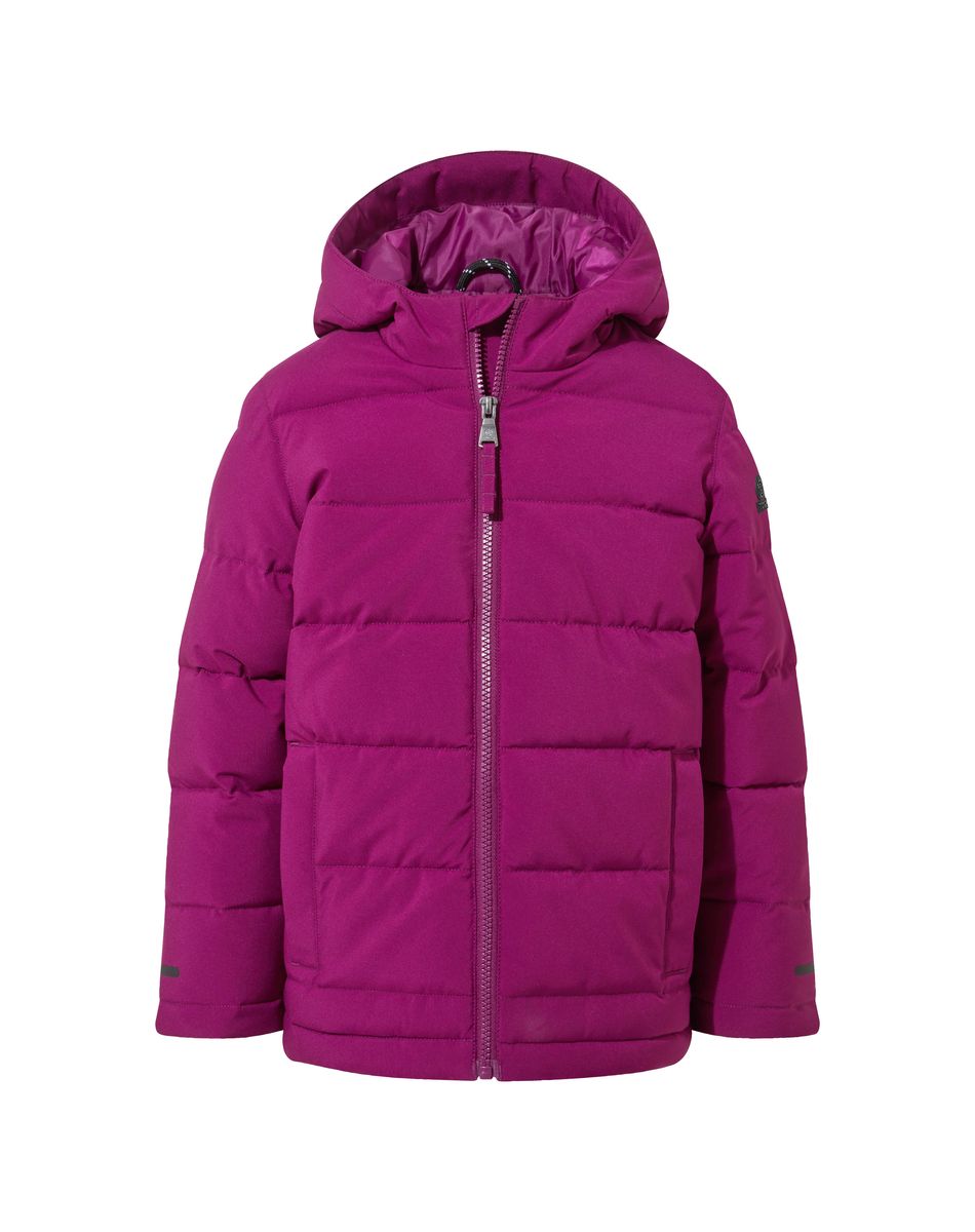 Harecroft Kids Padded Jacket - purple berry