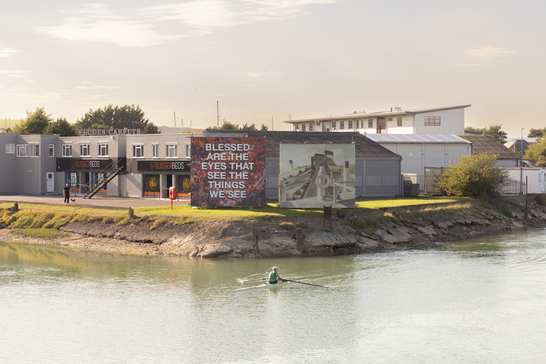 Newhaven Enterprise Zone has championed creative events in the town. 