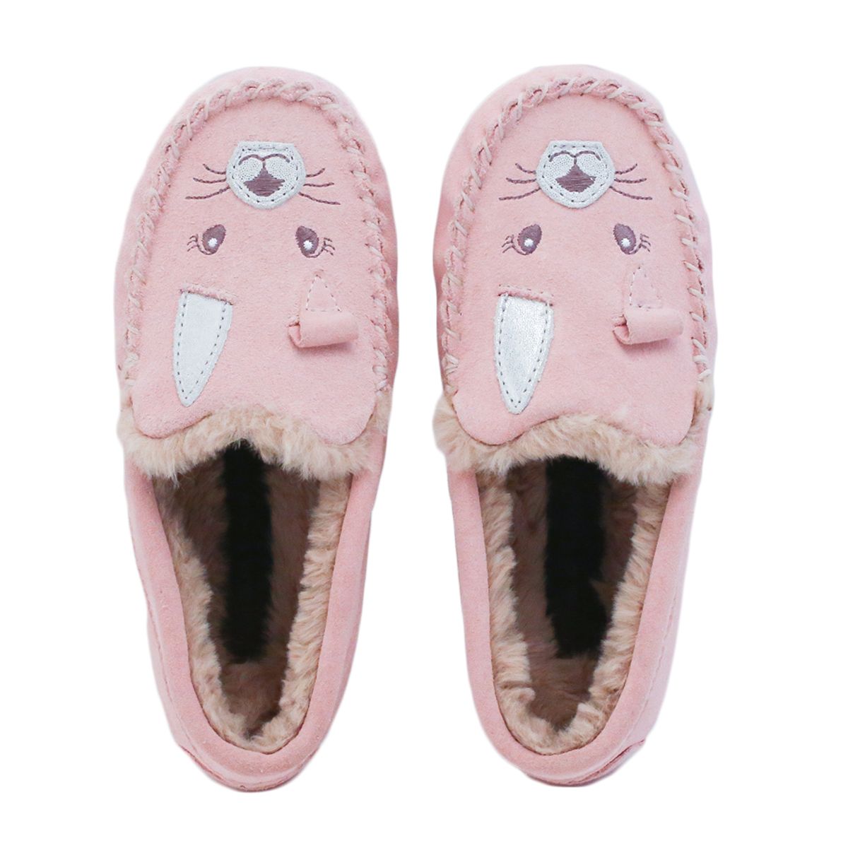  'Snuggle' slippers with bunny design