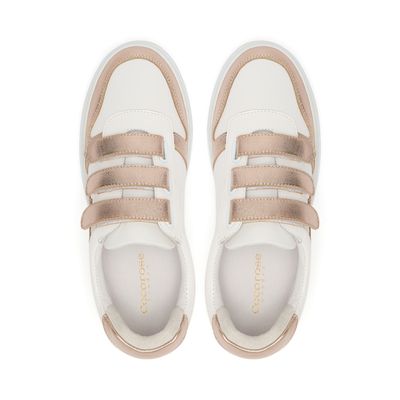 Hoxton Velcro Rose Gold Trainers From Cocorose London