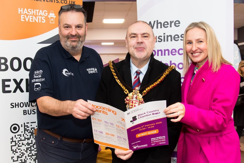 Andrew Charlton from Hashtag Events, Mayor Craig Collingswood and Sarah Moorhouse.jpg