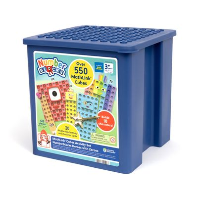 Numberblocks® MathLink® Cubes Activity Set Heroes with Zeroes
