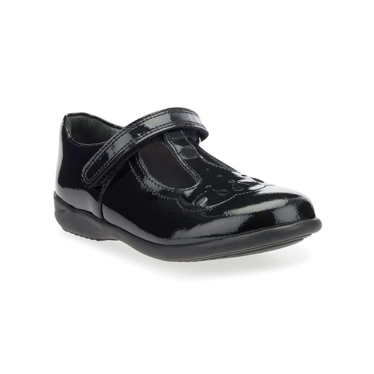 'Poppy' in black patent in Girls Primary Collection 