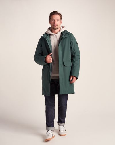 Aksel Men's Waterproof Parka - Racing Green
