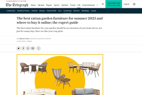 Screencapture of The Daily Telegraph