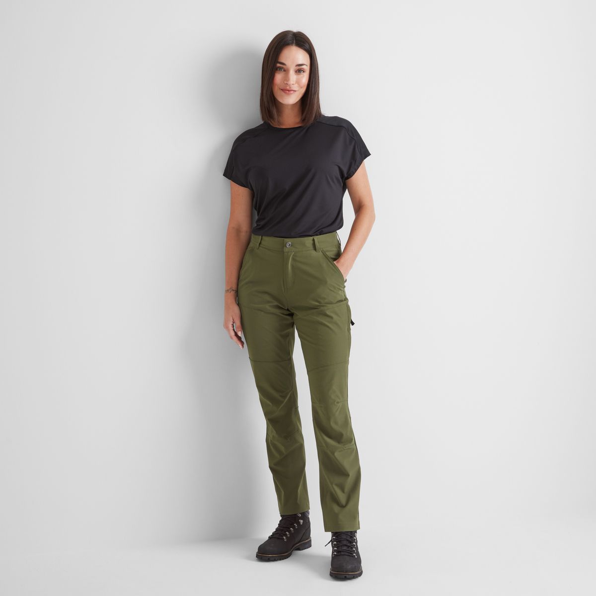 Denver Women's Walking Trousers Regular - Khaki