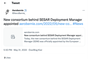 Screencapture of Aerobernie ✈️