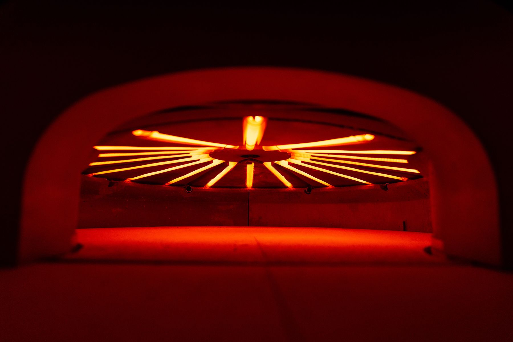 The new Maximo commercial electric pizza oven - the first-ever electric oven from Tuscan pizza oven specialists, Valoriani.  