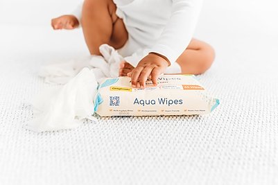 Aqua Wipes Originals clean and soothe with kindness.