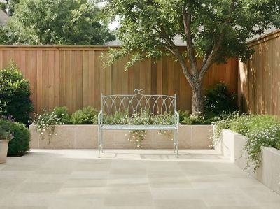 Heritage Green Decorative Rustic Metal Garden Bench