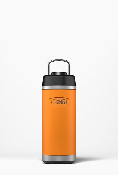 Pumpkin 530ml Thermos Icon Series Water Bottle w/ Straw Lid
